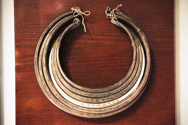Hilltribe silver jewellery, ethnic accessories, tribal collar necklace, engraved tribal silver