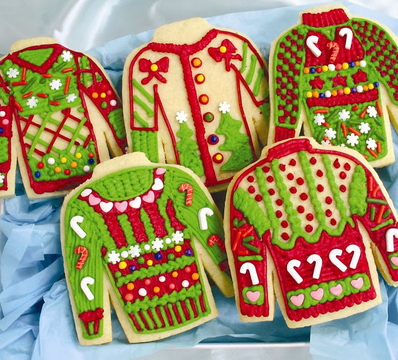 I Have Seen The Whole Of The Christmas Sweater Cookies