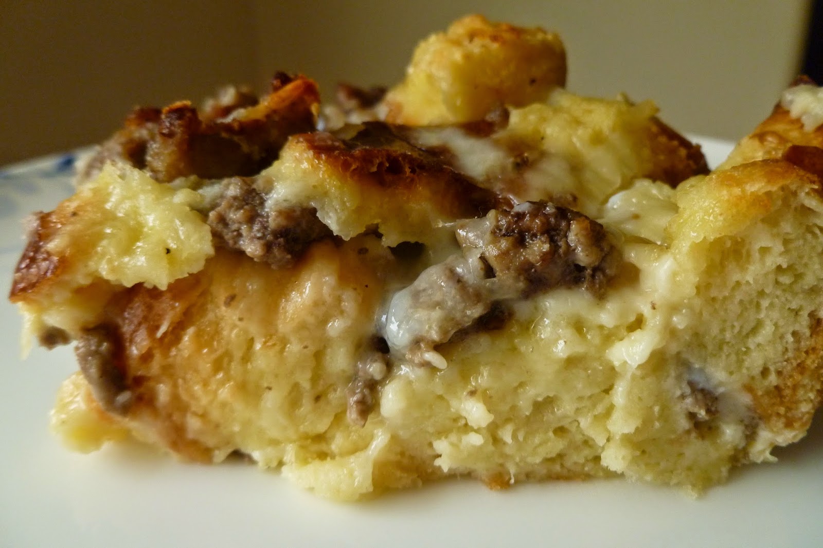 The Pastry Chef's Baking Cheese Sausage Strata