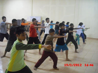 Kegiatan Anak Asuh - Olahraga Beladiri Karate