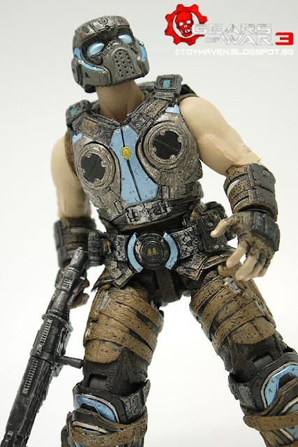 gears of war cog soldier action figure