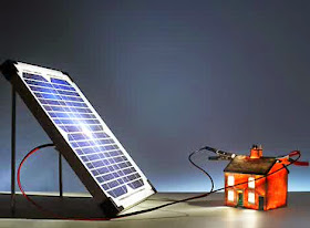 Ilustrasi Solar Cell Energy