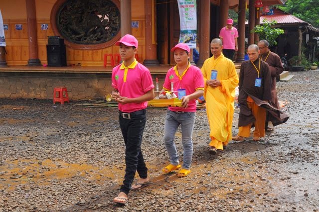 Bế mạc,khóa tu,mùa hè, chùa Hoa Khai, năm 2014