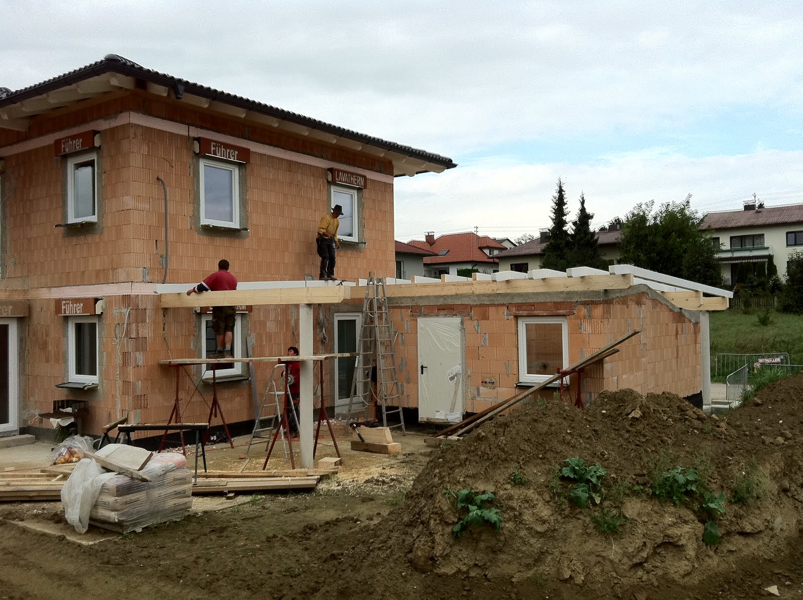 Treckerunterstand Carport Gartenhaus Selber Konstruieren Und