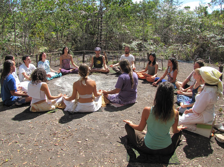 Meditação Galáctica no Sitio do milagre