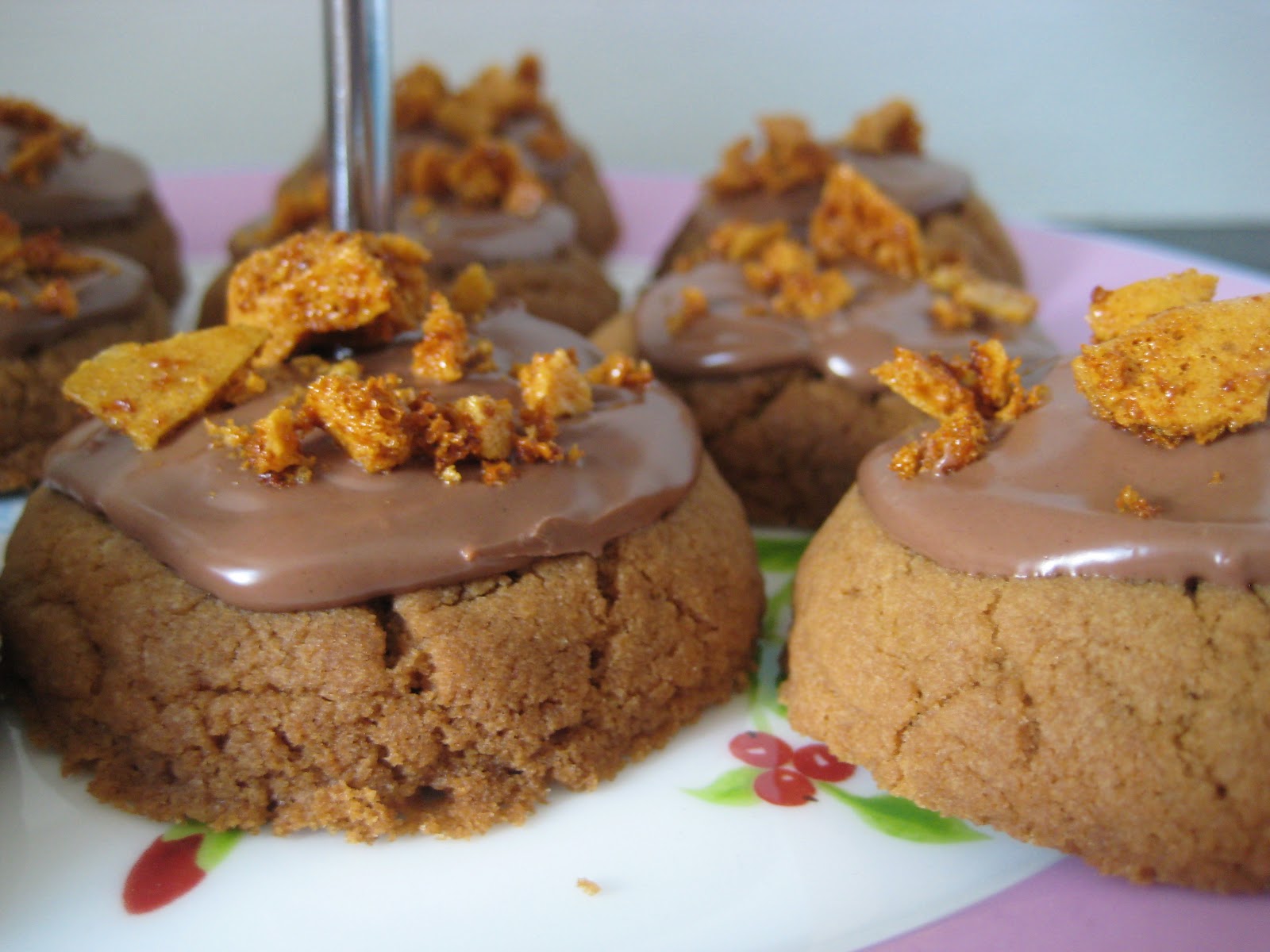 Let them eat (gluten free, lactose free) cake! Cinder toffee biscuits