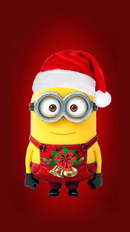   Minions Christmas 02   Android Best Wallpaper