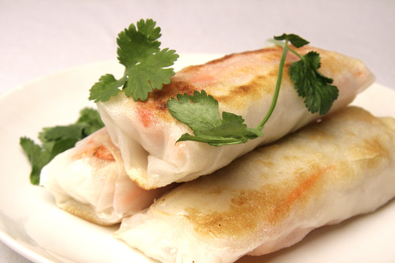 Feast of Joy Summer Rolls, Panfried