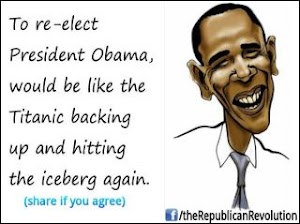 How Voting For Obama is Reminiscent of the Titanic (Cartoon)