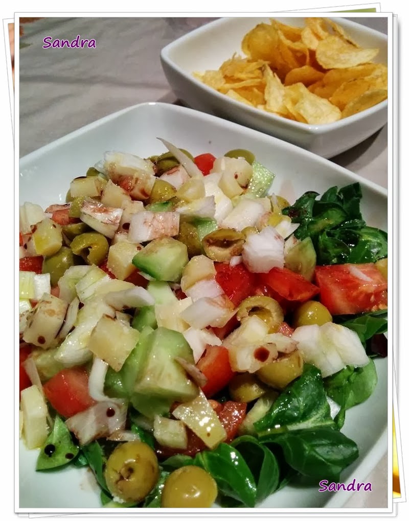 Ensalada Rica, Fácil Y Rápida...
