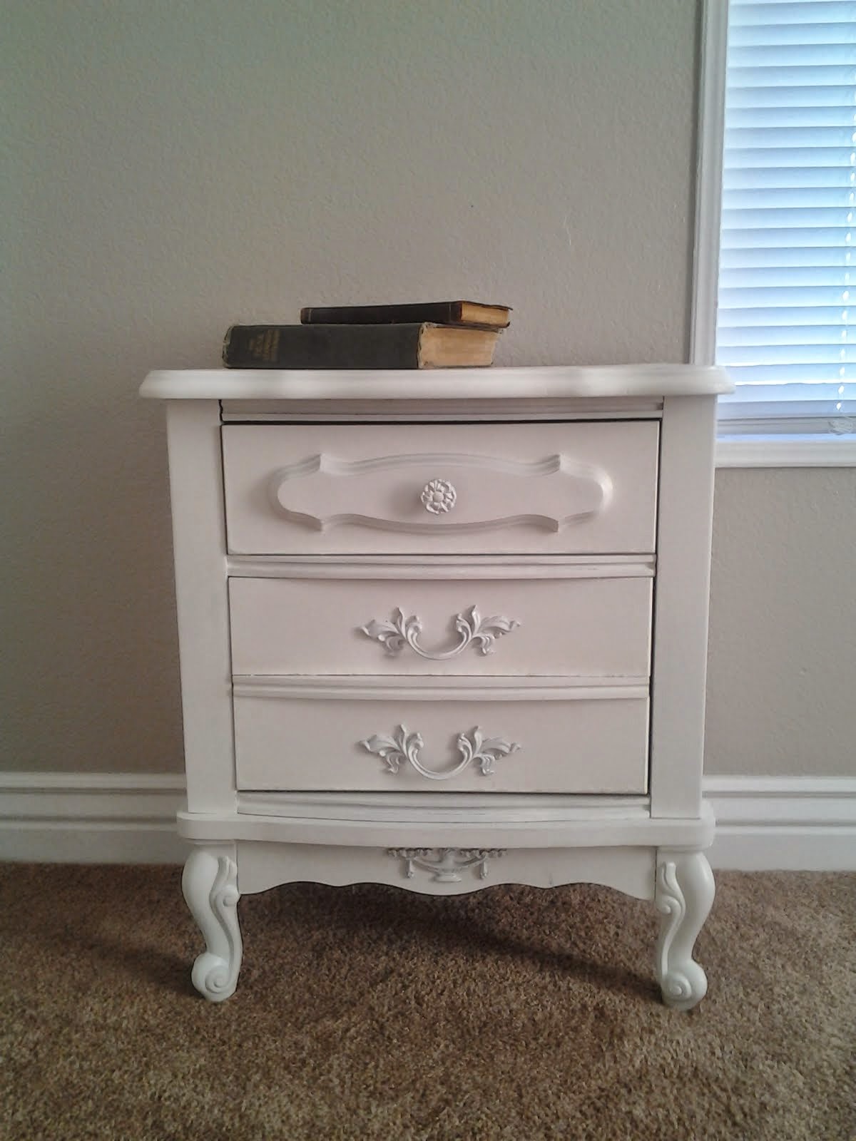 Nightstand with queen ann legs $sold