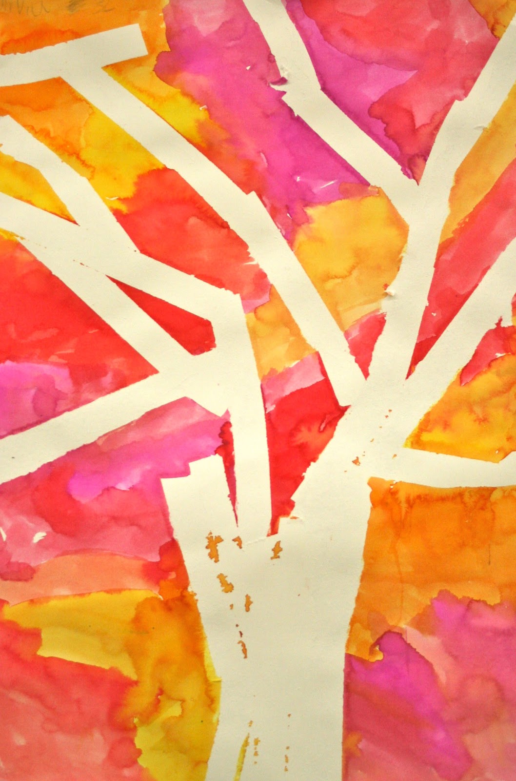 FLYING CRAYONS and other adventures in my elementary art room MASKING