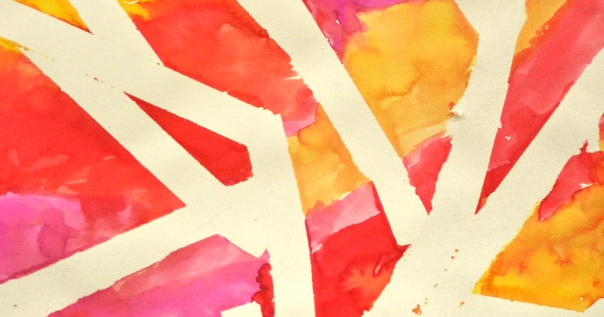 FLYING CRAYONS and other adventures in my elementary art room MASKING