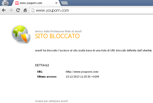 bloccare siti per adulti con firefox