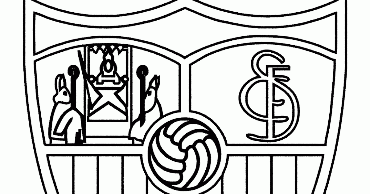 Gambar Mewarnai Logo Klub-Klub Sepak Bola Spanyol - Contoh ...