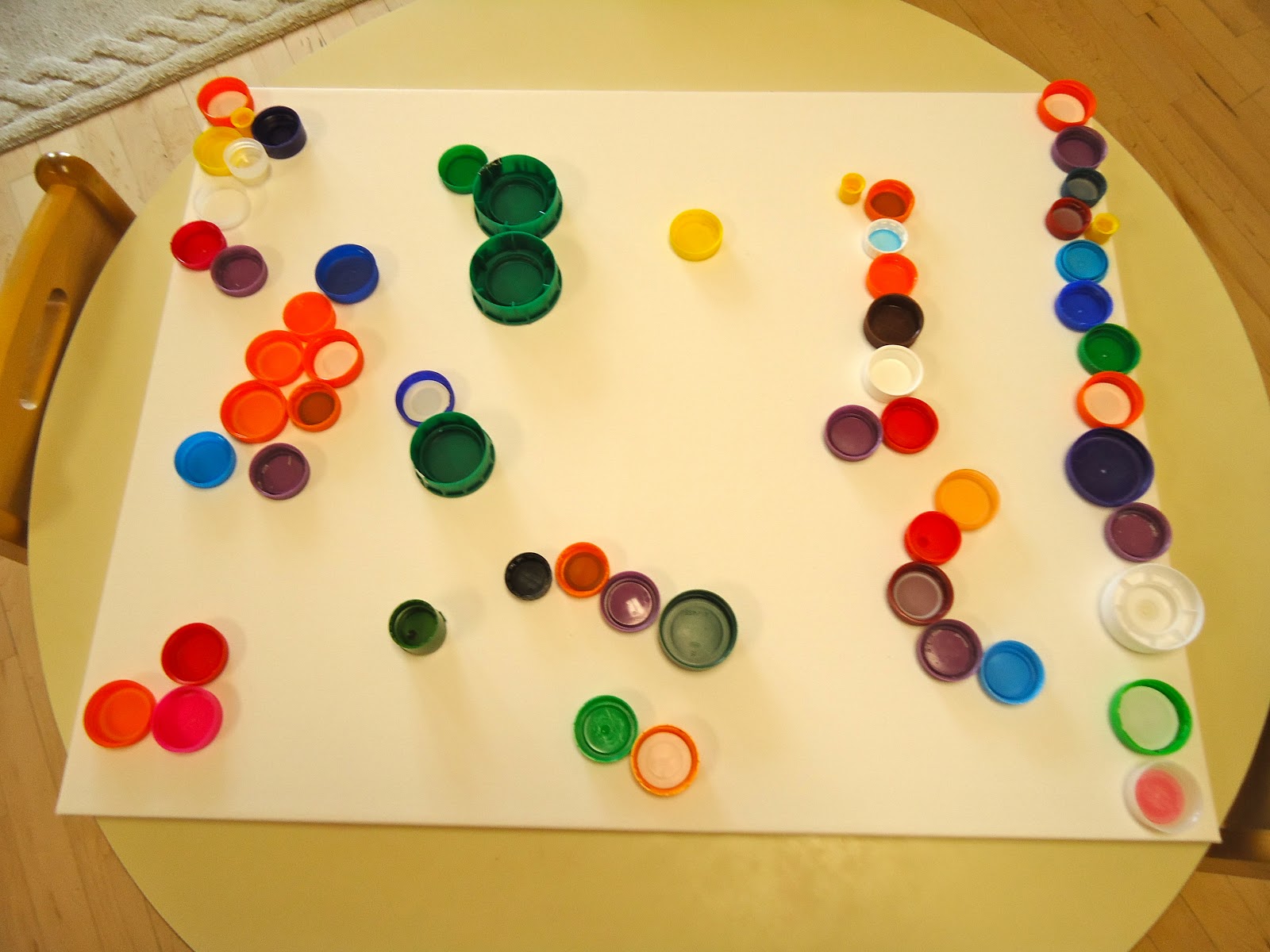To the Lesson! Bottle Cap Art