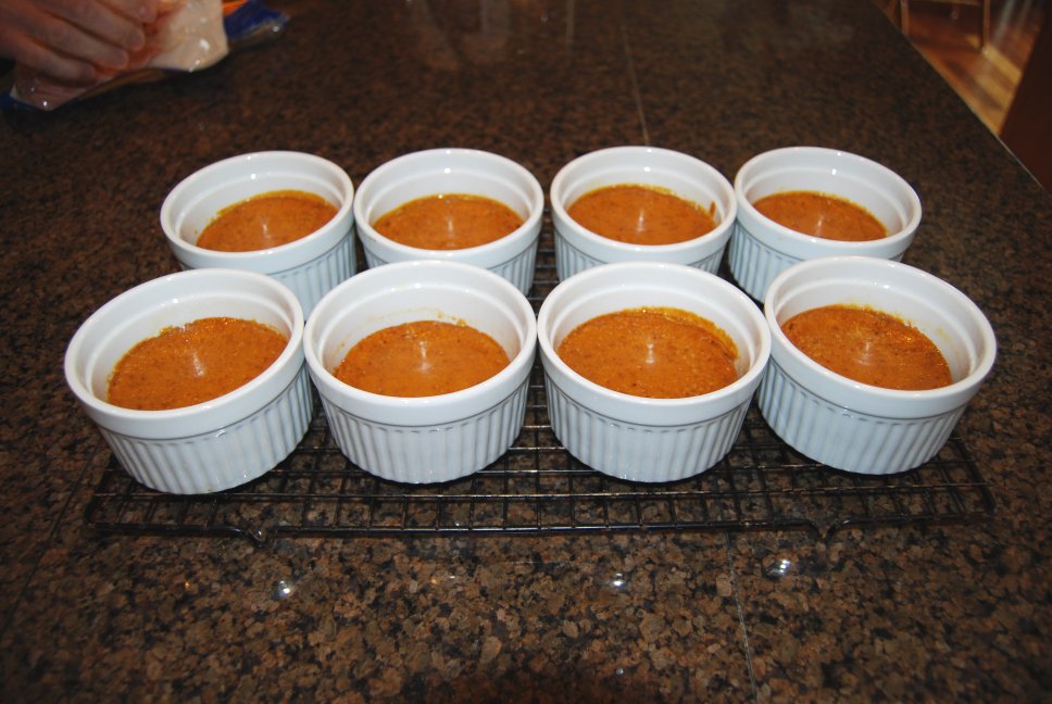 Valerie's PatchWork Pumpkin Pie Ramekins