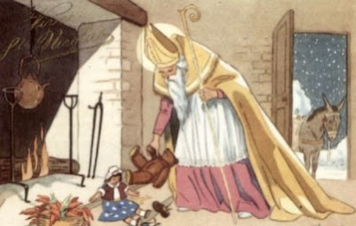 Mes 15 cartes anciennes préféres de Saint Nicolas