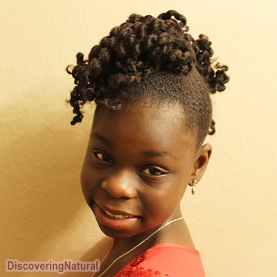 African Naturalistas Easy Natural Hairstyle For Your Pre Teen