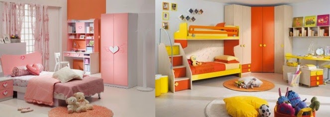 Modern And Stylish Ideas For Kids Bedrooms | Colorful Bedrooms For Small Kids
