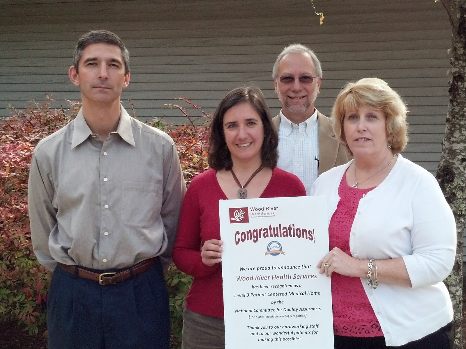 Progressive Charlestown: Wood River Health Services earns ... Progressive Charlestown: Wood River Health Services earns ...