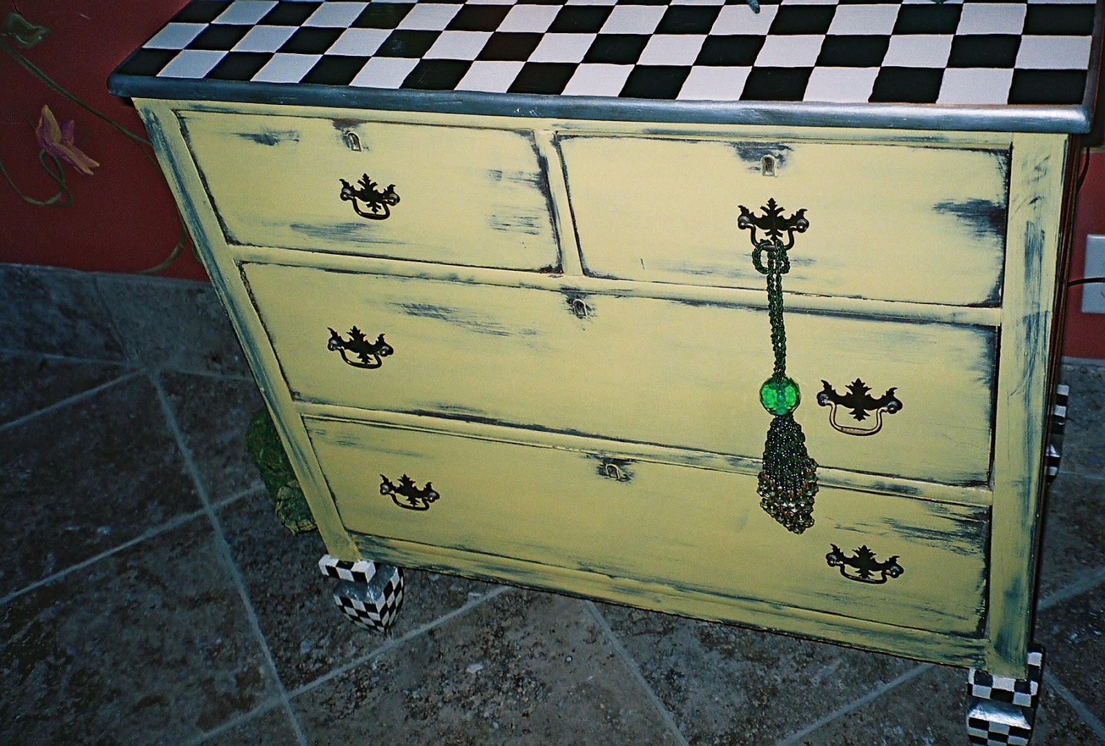 28 Painted Yellow Dresser 23 Expressive Yellow Painted