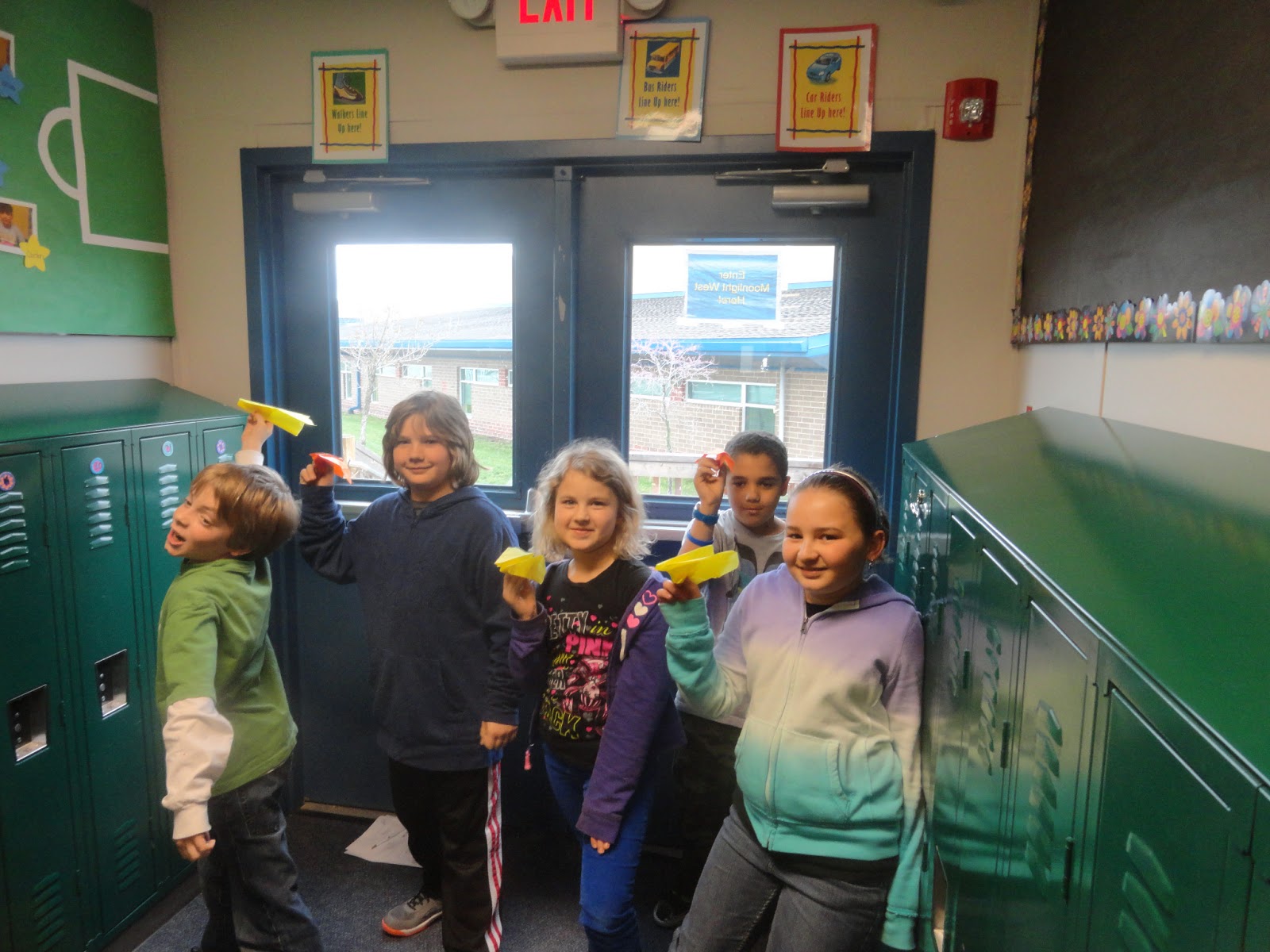 Adventures in Third Grade: Paper Airplane - The Experiment