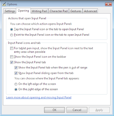 tablet pc input panel disable tablet pc input panel disable
