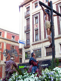Paso de la Cuarta Palabra. Cofradía de las Siete Palabras. León. Foto G. Márquez.