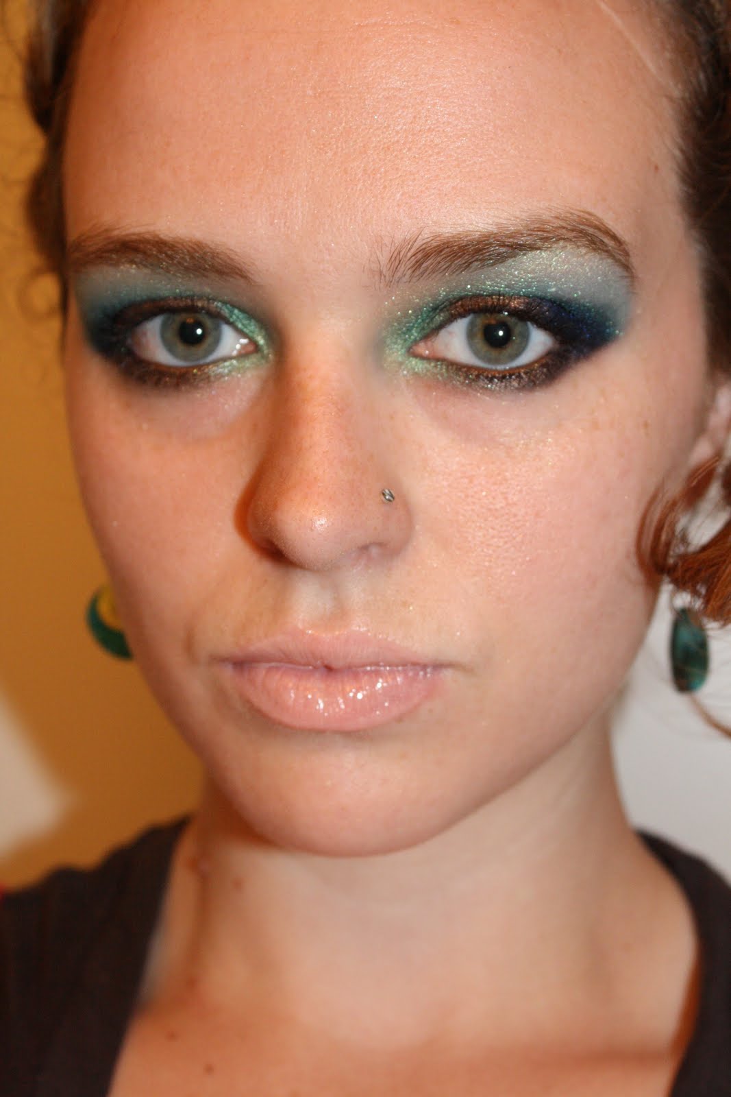 copper eye makeup