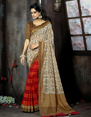 Latest Bhagalpuri Sari Designs