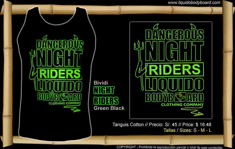BIVIDI NIGHT RIDER BLACK GREEN S/.48