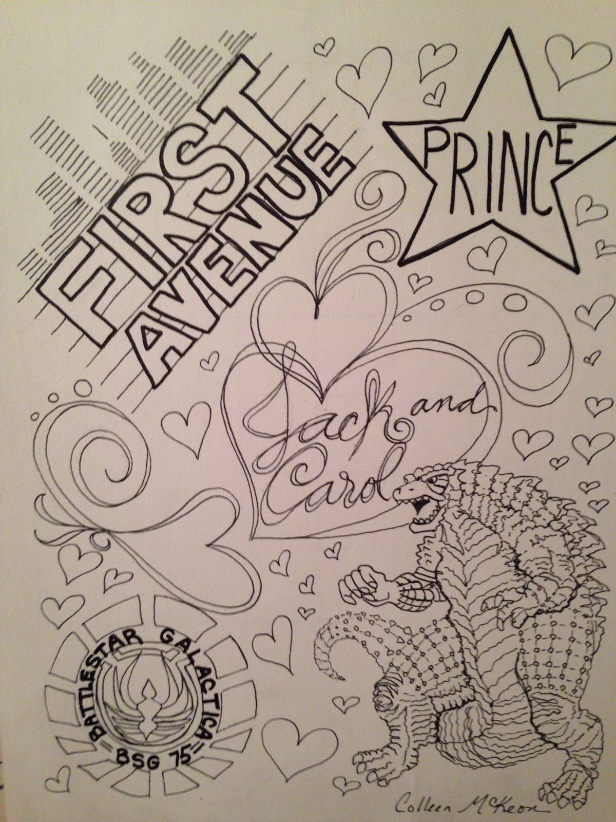 We do custom coloring pages!