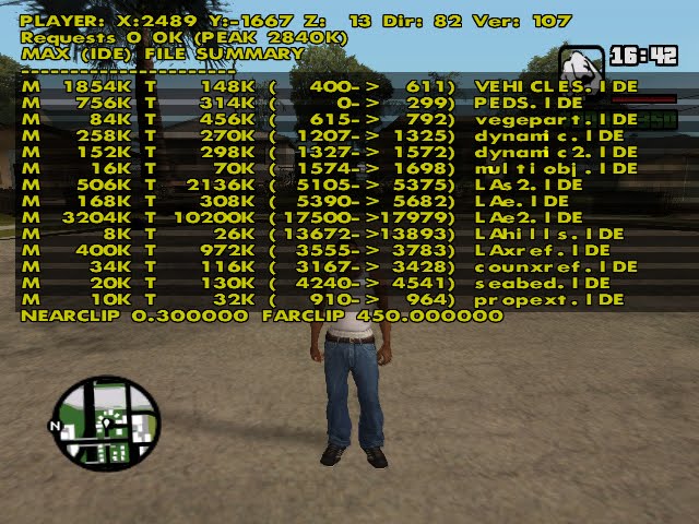 PS2 - [GTA:SA v1.03 - NTSC]Modern Widescreen Fix Project