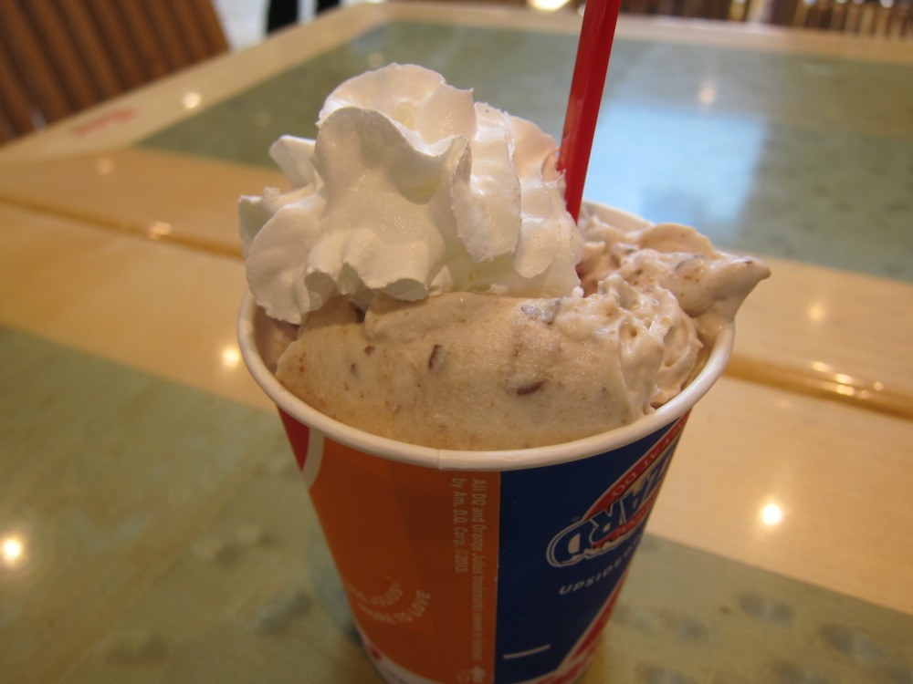 Review: Dairy Queen - Reese's Peanut Butter Cup Pie Blizzard | Brand Eating