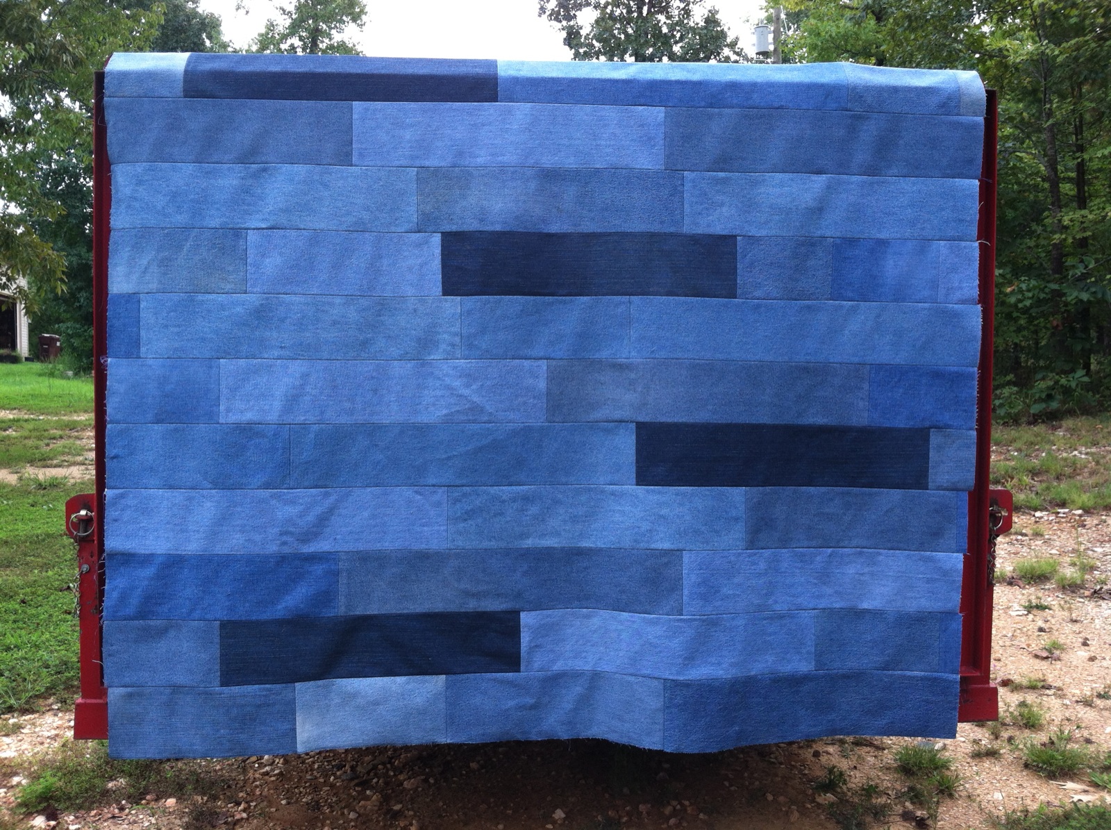 Sew Much And More: Denim Prayer Quilt