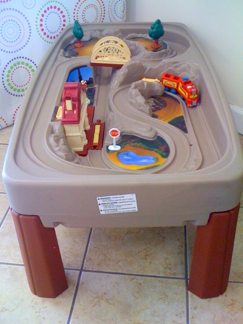 step 2 deluxe action train table