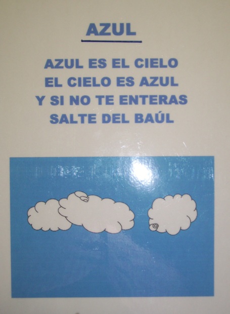 Pequeclase: EL COLOR AZUL
