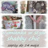 wymianka w stylu shabby chic