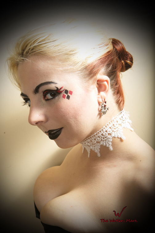 harley quinn inspired makeup