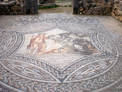 Mosaicos romanos en Vollubilis África