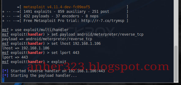 perintah perintah metasploit perintah perintah metasploit