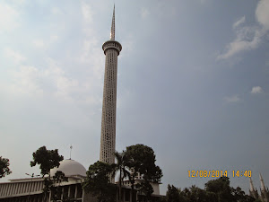"ISTIQLAL MOSQUE", the biggest mosque in Indonesia.