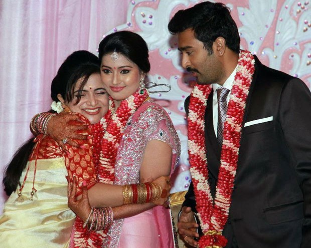 Kingdom of Photo Albums: Actress Sneha - Prasanna wedding reception