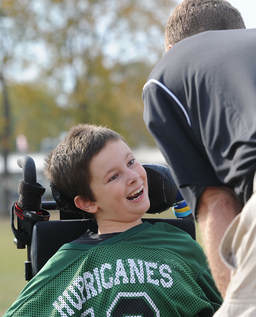 Retard In Wheelchair