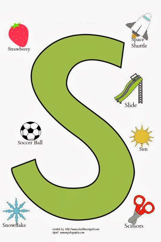 Free A-Z Word Poster Printables | School Time Snippets