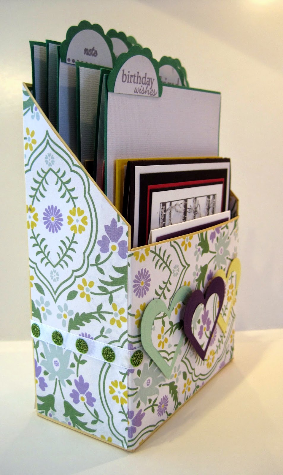 Crafting By The Beach Card Box Holder