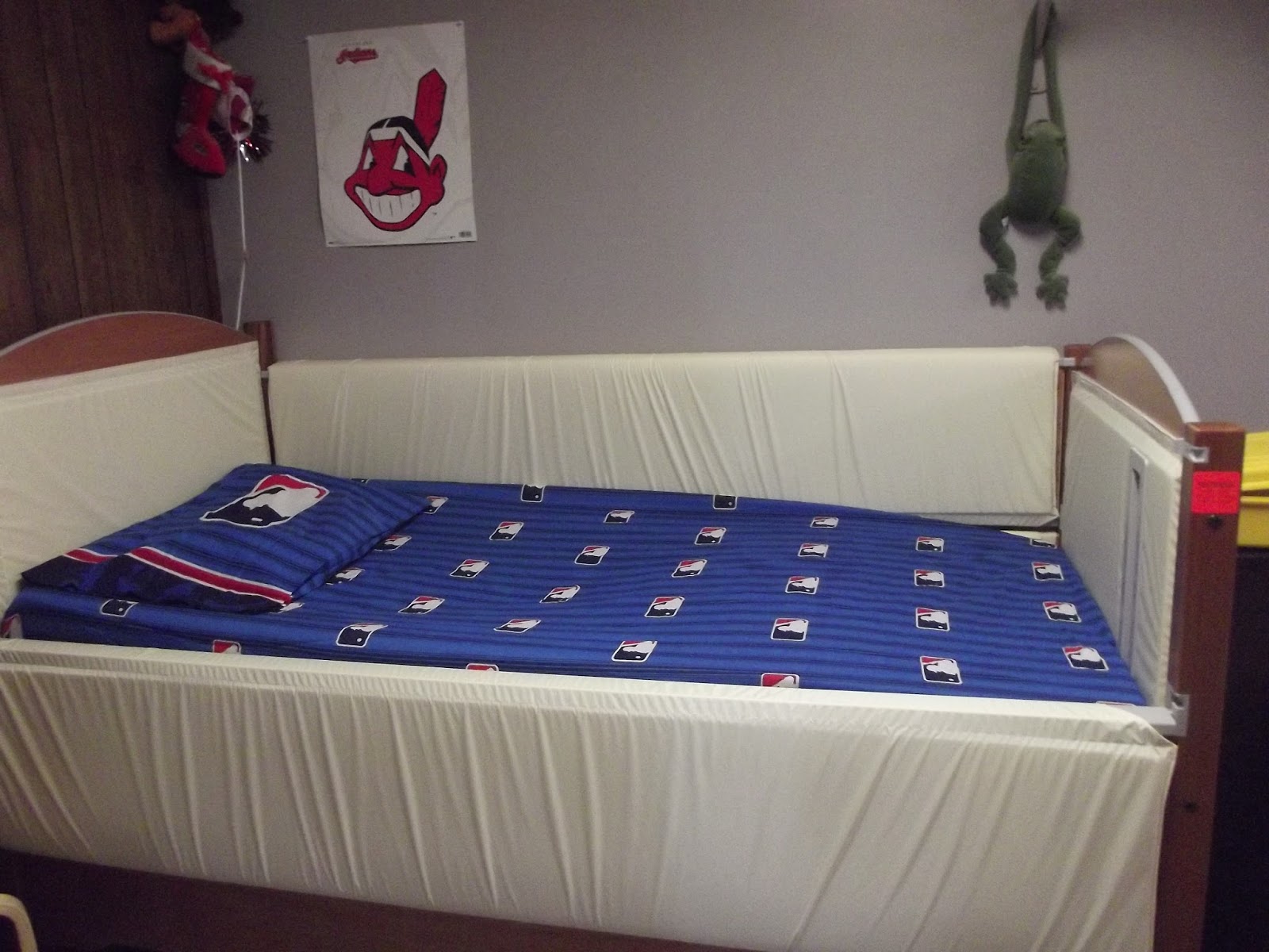 Our Journey With One of God's Miracles Noah's New Bed