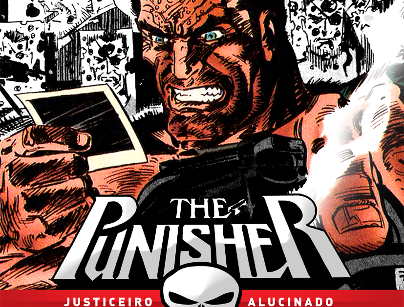 Quadro Arte Quadrinhos Hq The Punisher Justiceiro 44x33cm