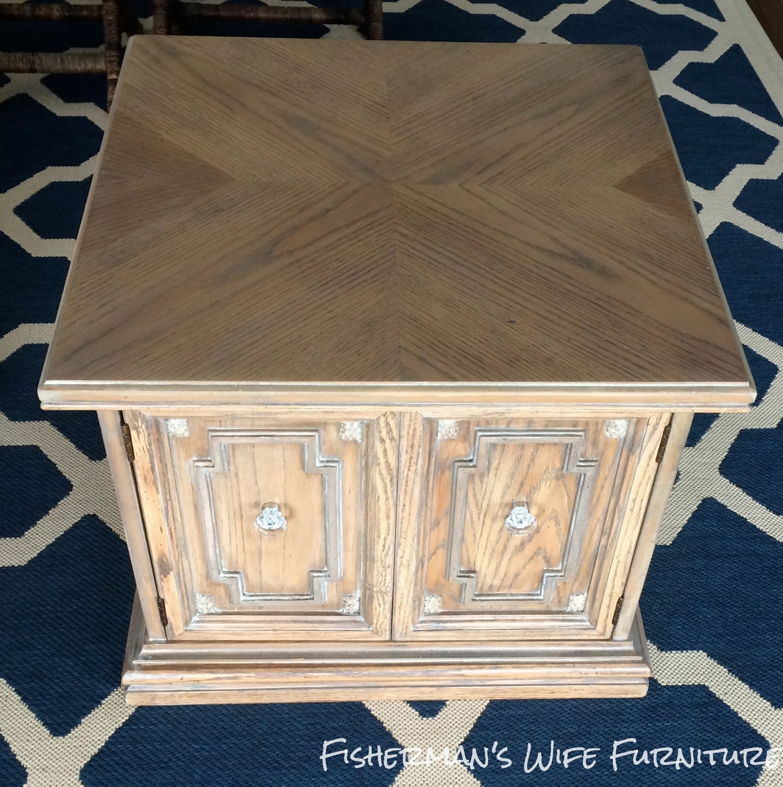 Fisherman's Wife Furniture Driftwood Finish End Tables
